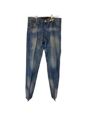 KMJ Jeans Collection Straight Leg Womens Size 36 Inseam 33 Blue Denim Mid Rise